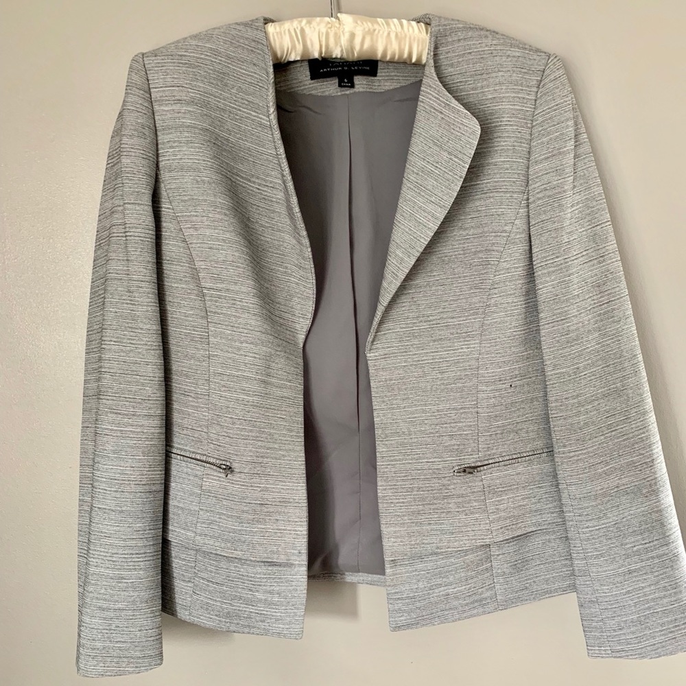 Tahari ASL Textured Blazer